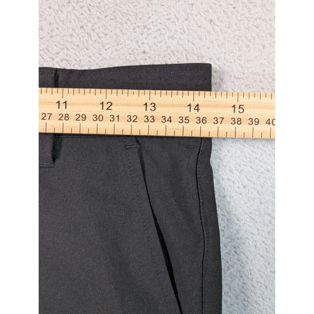 Macade‎ Golf Slim Fit Trousers Mens 36 (30) Regular Black Zippered Ankle Cuffs